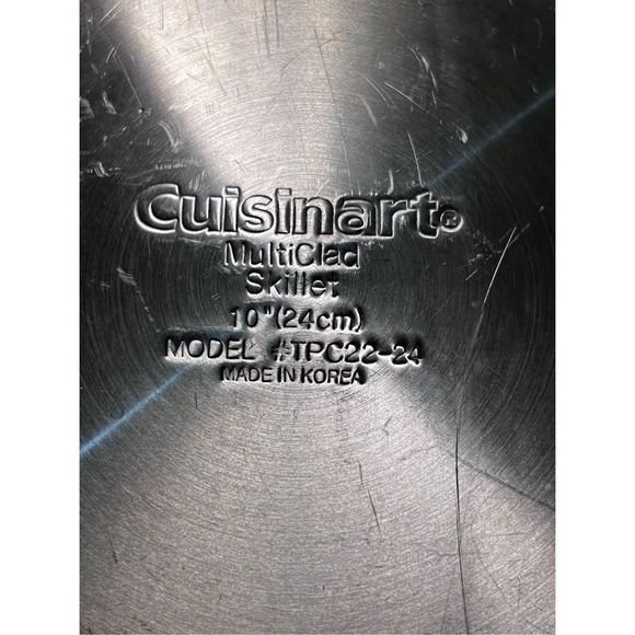Cuisinart Classic MutliClad 10” Skillet Sauté Pan Stainless Steel - Picture 4 of 4